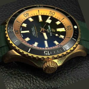 Breitling Men's Superocean Automatic Watch 42 Bronze Green Dial