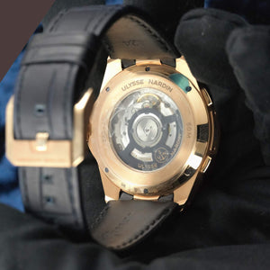 Ulysse Nardin Dual Time Blast Dual Time Rose Gold Blue Dial 42mm