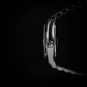 Rolex Datejust 126234 Silver Oyster Bracelet with Silver Bezel
