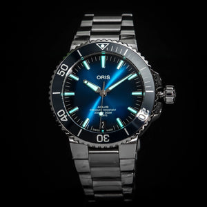 Oris Aquis Blue Men's Watch - 01 400 7763 4135