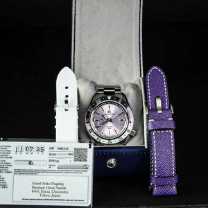 Grand Seiko “Ginza” Spring Drive GMT | SBGE313 | 42mm | Steel | 2025 | Full Set